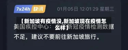 【新加坡有疫情没,新加坡现在疫情怎么样】