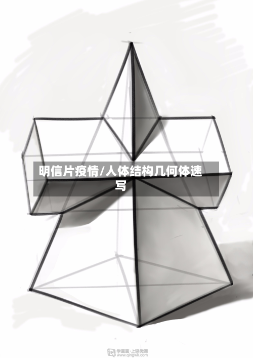 明信片疫情/人体结构几何体速写-第2张图片
