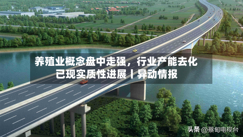 养殖业概念盘中走强，行业产能去化已现实质性进展丨异动情报